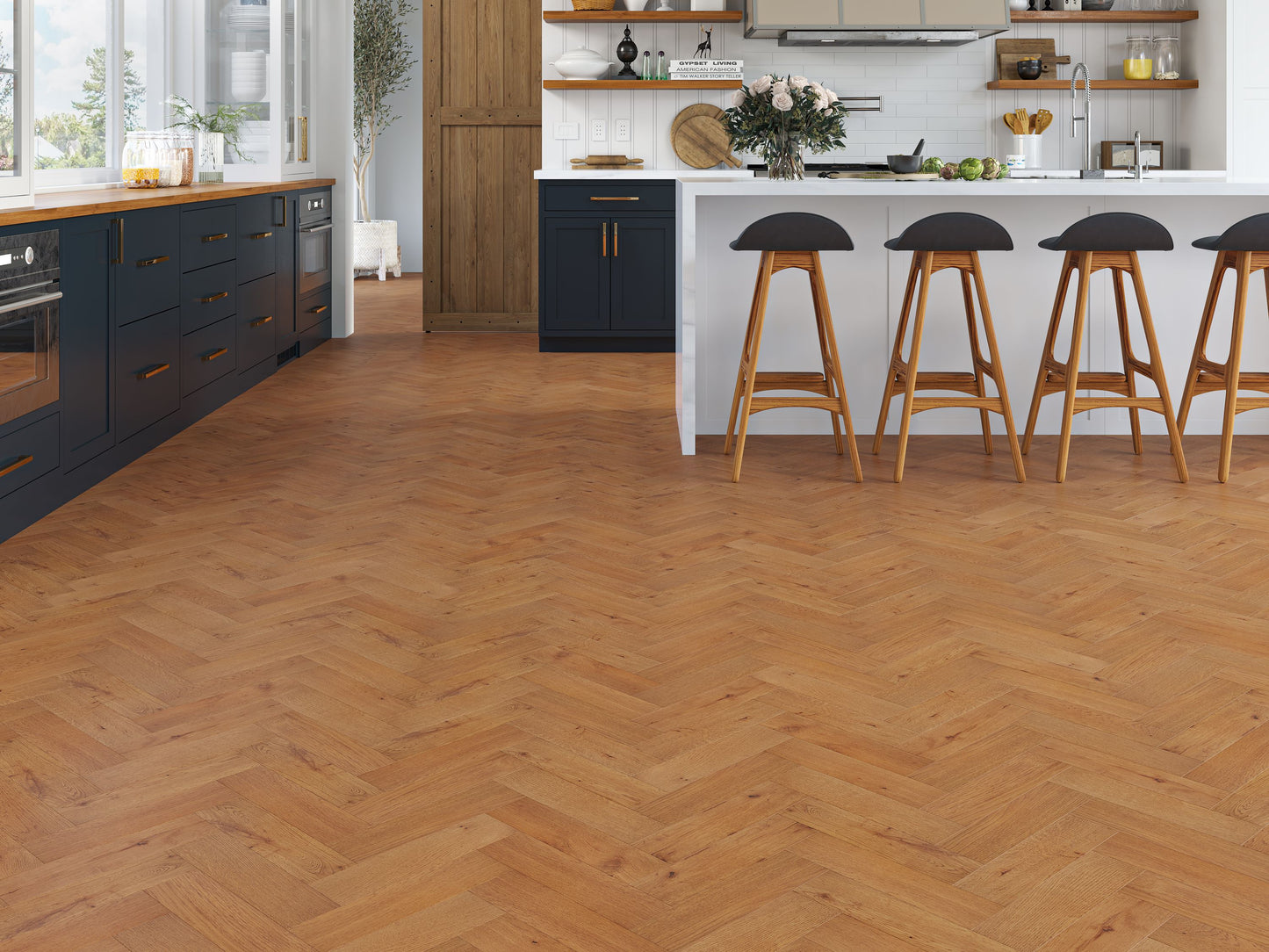 Burnham Oak Herringbone 10/3mm Engineered wood