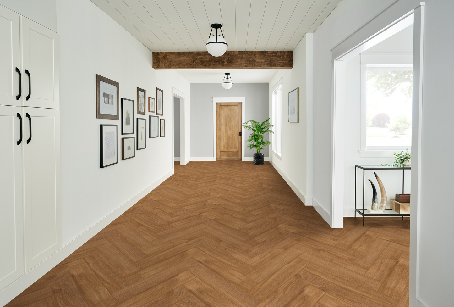 Manor Herringbone Oak Dark Natural 62708 Laminate 8mm - 121 Flooring