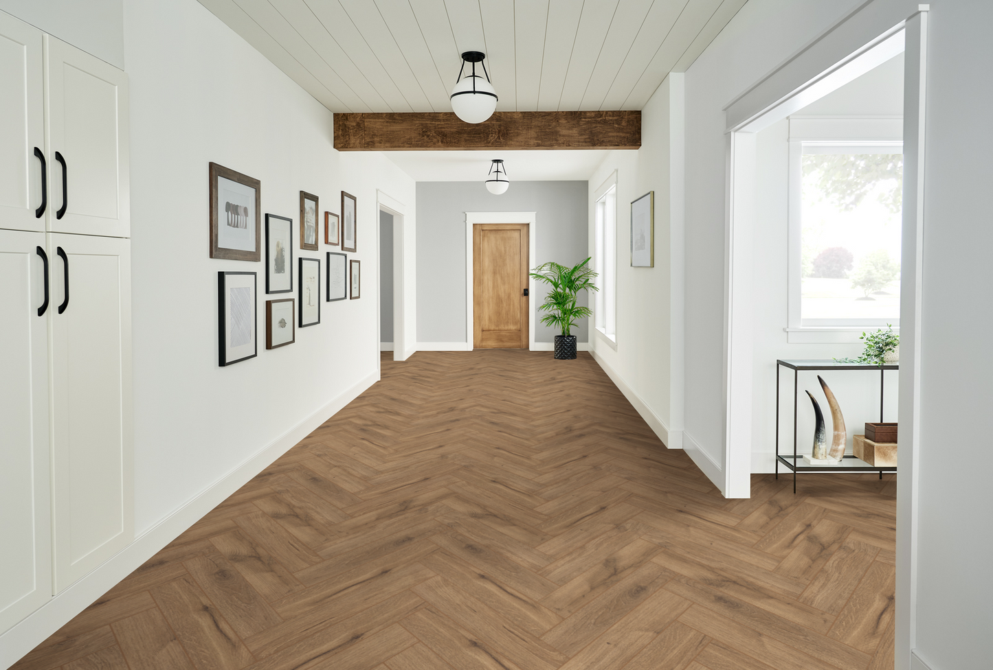Manor Herringbone Oak Greige 62663 Laminate 8mm - 121 Flooring